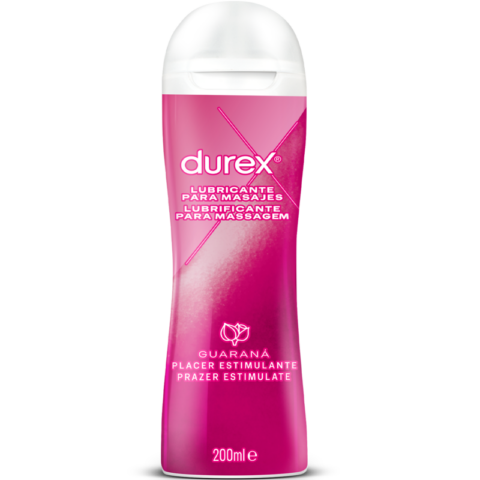 Gel lubrifiant de massage stimulant au guarana 200 ML
