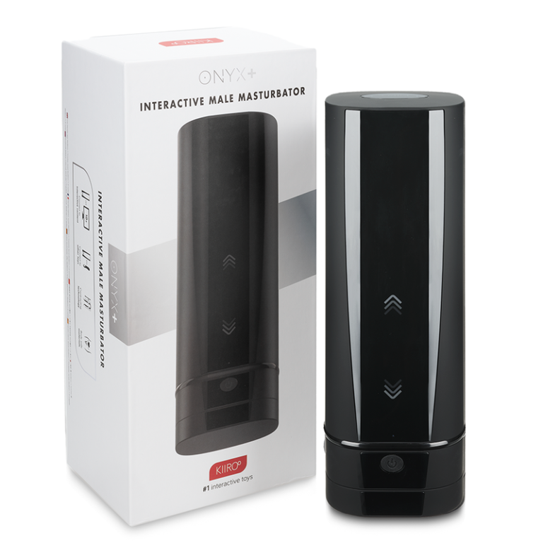 Masturbateur télédildonique onyx+ avec texture de peau — KIIROO