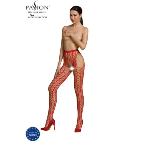 Bodystocking ECO collection ECO S007 rouge — PASSION