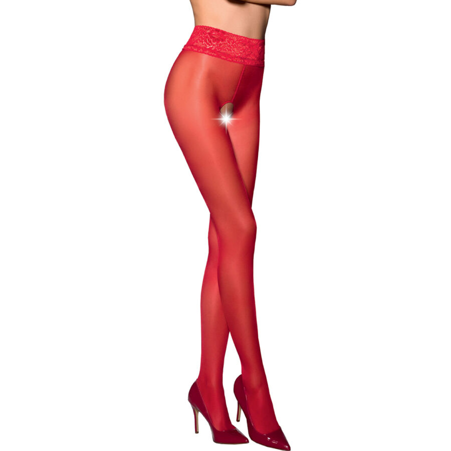 Tiopen 008 collant rouge 3/4 30 DEN — PASSION, vue 2