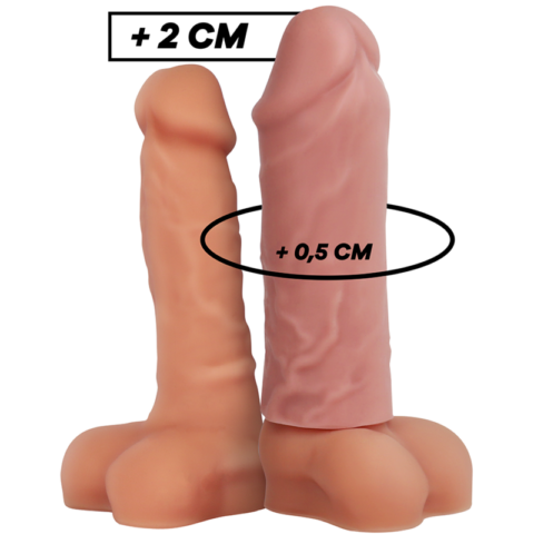 Extension naturelle du pénis en silicone liquide V3 — VIRILXL