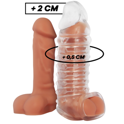 Extension de pénis et gaine V11 transparente — VIRILXL