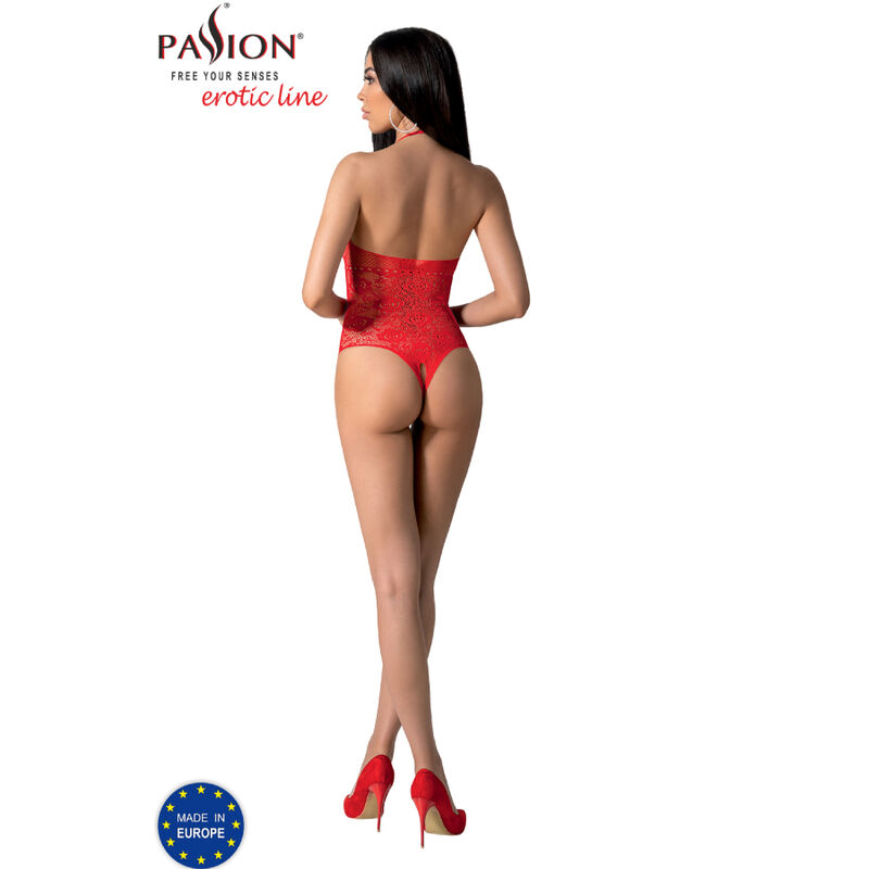 Bodystocking rouge taille unique — PASSION, vue 4