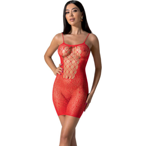 Bodystocking rouge taille unique — PASSION