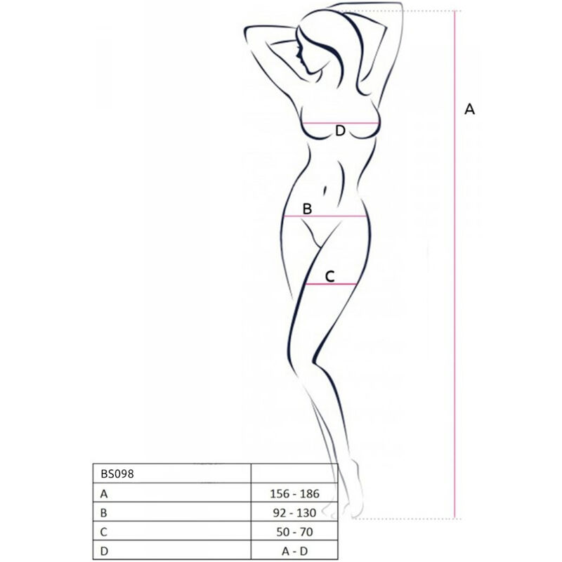 Bodystocking noir taille unique — PASSION, vue 7