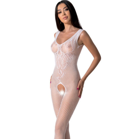 Bodystocking blanc taille unique — PASSION