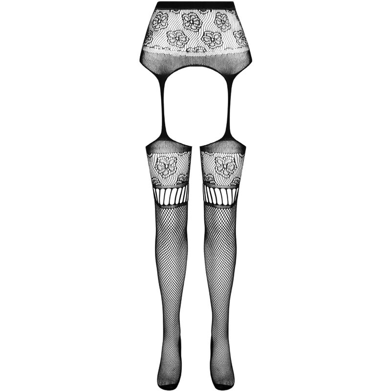 Collant S030 avec jarretière noire taille unique — PASSION, vue 5