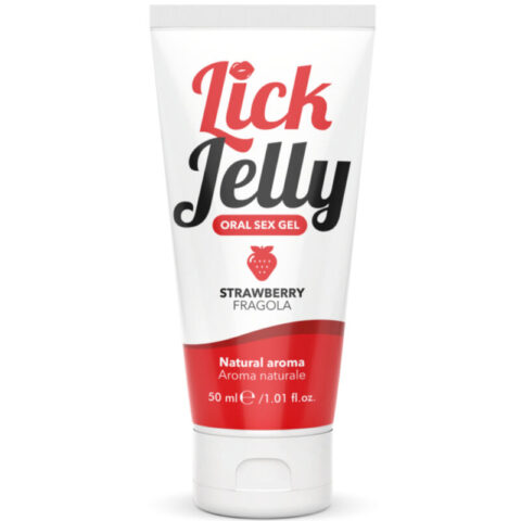 Lubrifiant lick jelly fraise 50 ML — INTIMATELINE