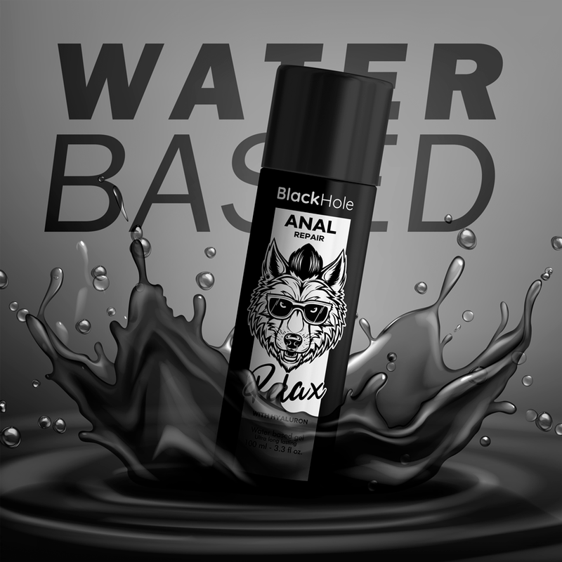 Réparation anale relax à base d'eau avec hyaluron 100 ML — BLACK HOLE, vue 4