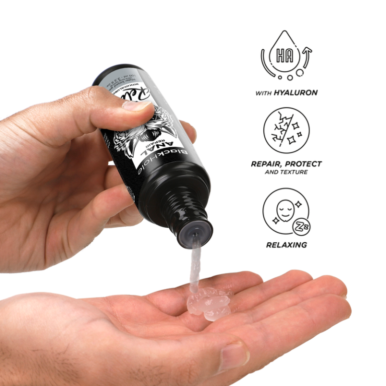 Réparation anale relax à base d'eau avec hyaluron 100 ML — BLACK HOLE, vue 3