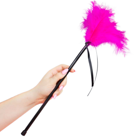 Plumes rose 40 CM — SECRETPLAY