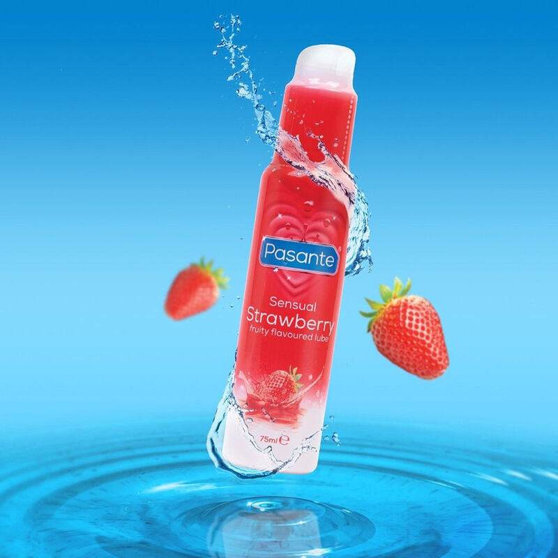 Lubrifiant saveur fraise 75 ML — PASANTE, vue 2
