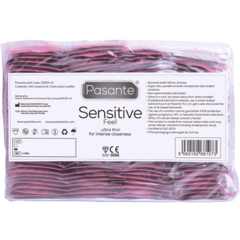 Préservatifs sensibles SAC 144 unités — PASANTE, vue 3