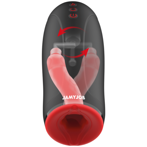 Masturbateur effet chauffant swing-r, swing tech et vibration — JAMYJOB