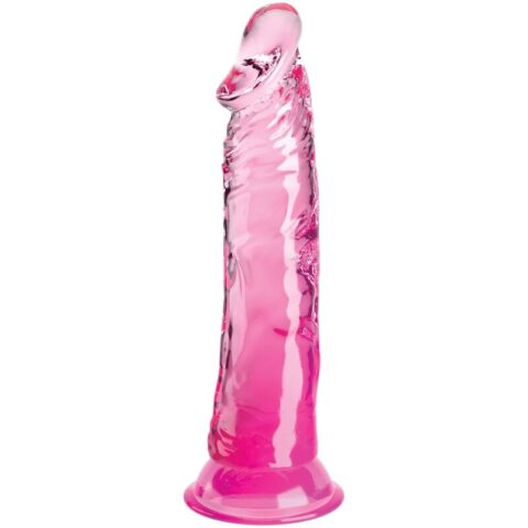 Clear pénis réaliste 19.7 CM rose — KING COCK