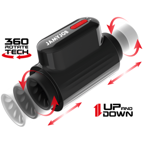 Masturbateur vortex et rotation tech turbo mode — JAMYJOB