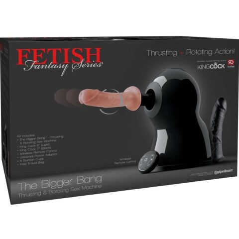 SEX machine plus grande rotation et pousse de bang — FETISH FANTASY SERIES