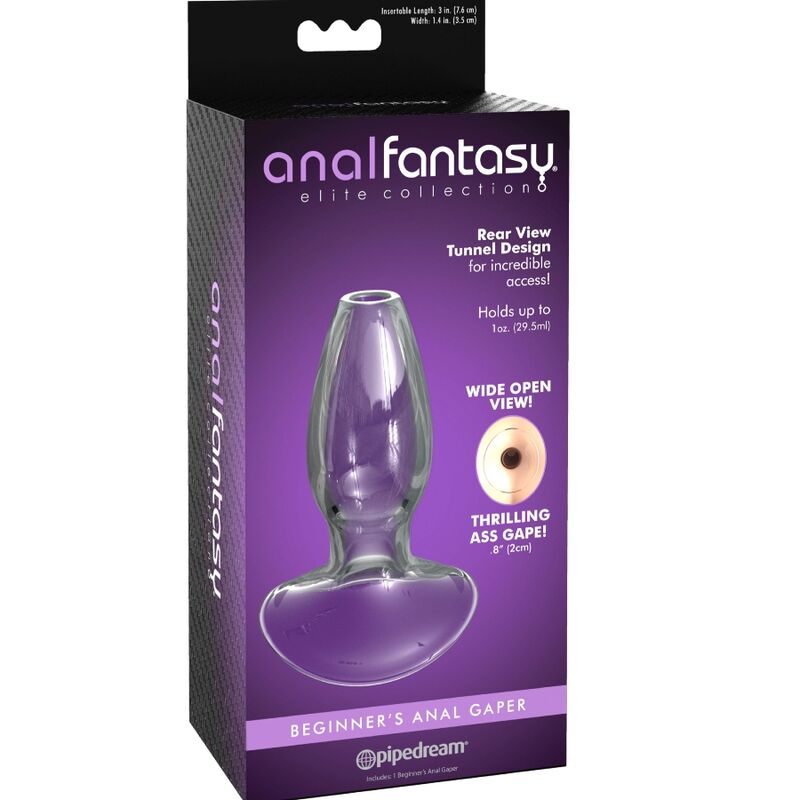 Dilatateur anal gaper pour débutants cristal taille S — ANAL FANTASY ELITE COLLECTION, vue 2