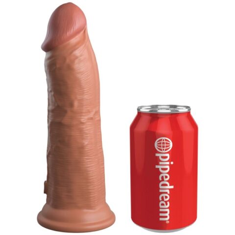 Elite gode réaliste en silicone 20.3 CM caramel — KING COCK