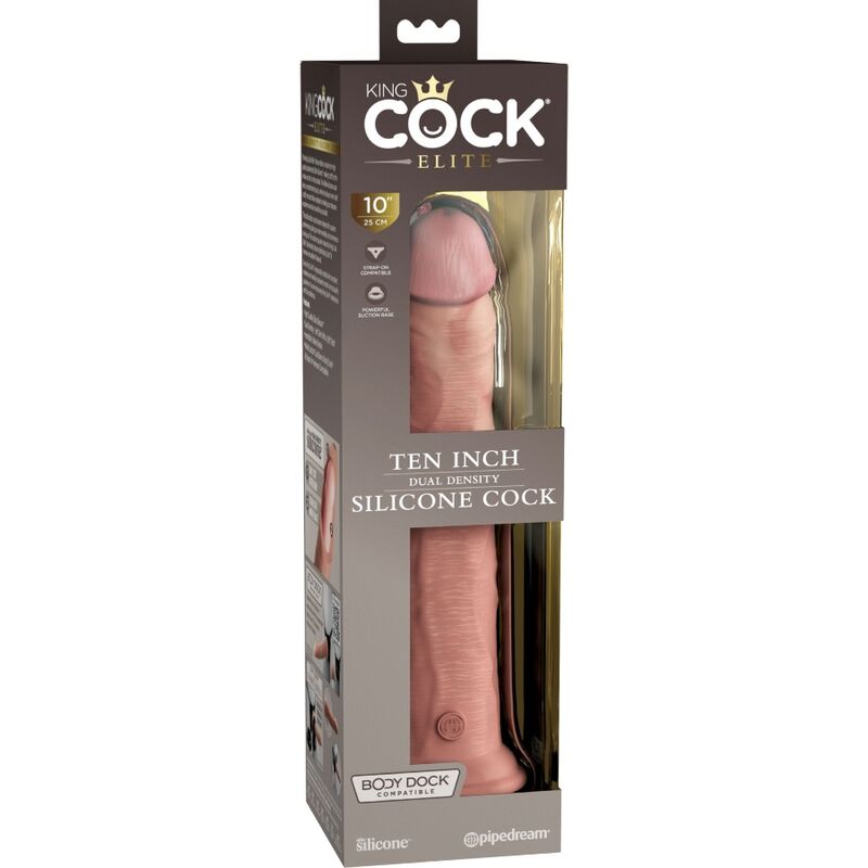 Elite gode réaliste en silicone 25.4 CM — KING COCK, vue 5