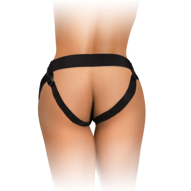Elite harnais réglable confortable avec gode 17.8 CM — KING COCK, vue 3