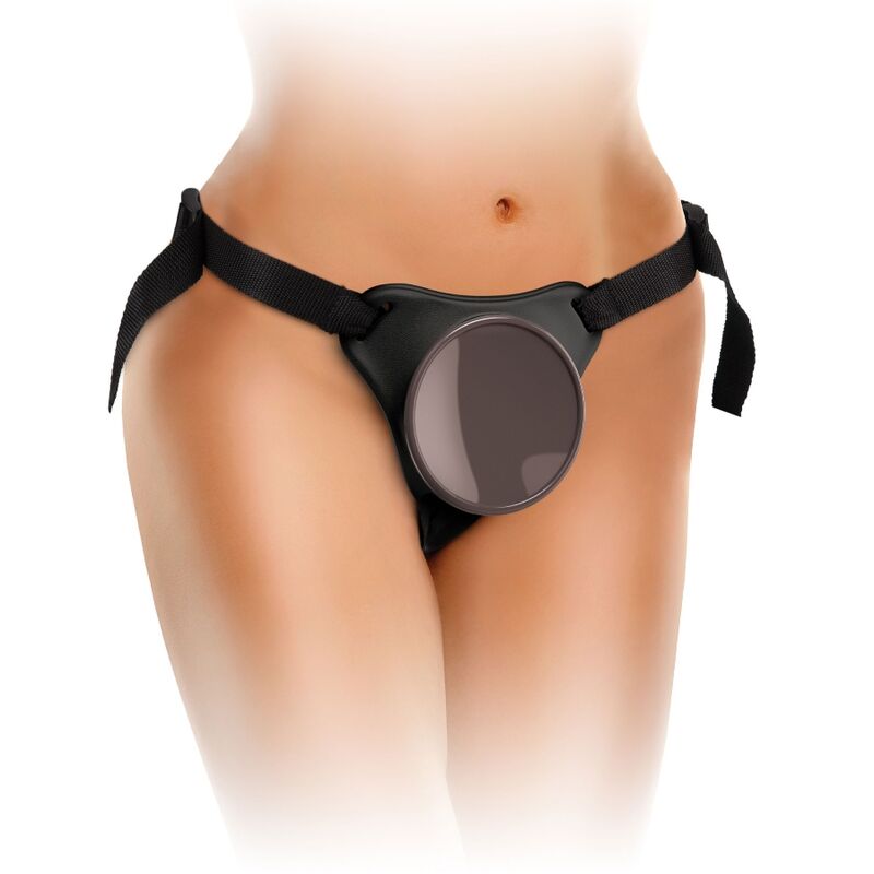 Elite harnais réglable confortable avec gode 17.8 CM — KING COCK, vue 4