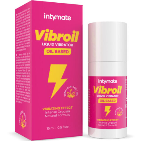 Huile intime vibroil pour son effet vibrant 15 ML