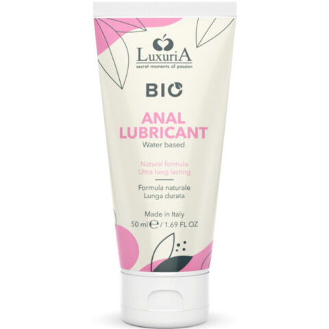 Luxuria lubrifiant BIO anal base d'eau 50 ML — INTIMATELINE