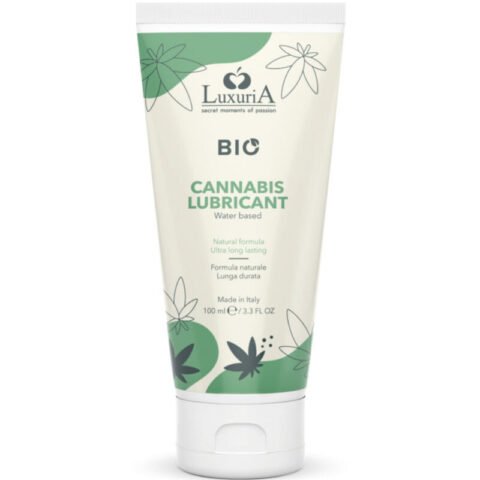 Luxuria lubrifiant base d'eau BIO cannabis 100 ML — INTIMATELINE