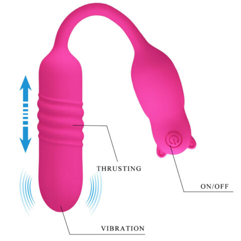 Nobikuma balle vibrante en silicone rose — PRETTY LOVE