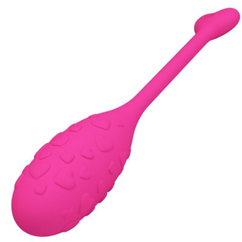 Oeuf vibrant rose fisher contrôlé par application — PRETTY LOVE