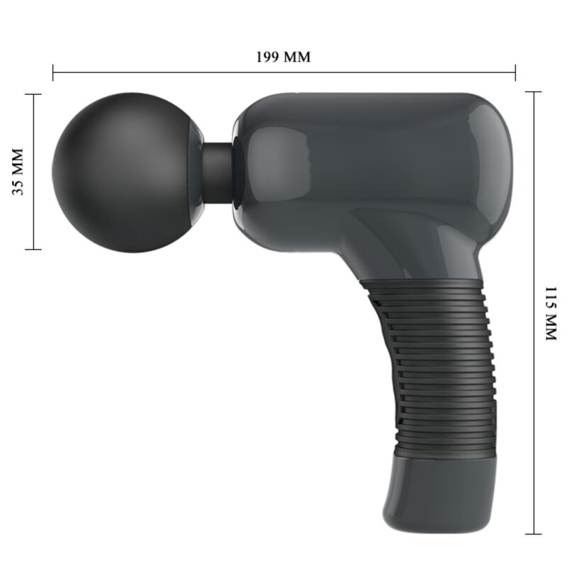 Masseur rechargeable 7 fonctions 5 vitesses — PRETTY LOVE, vue 5