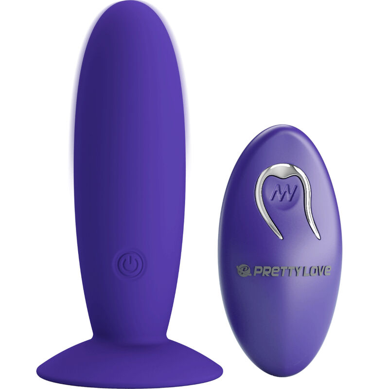 Vibrateur anal youth plug télécommande violet — PRETTY LOVE