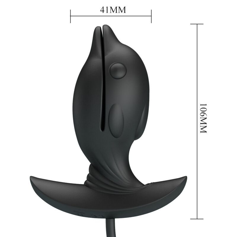 Plug anal delfin gonflable & rechargeable — PRETTY LOVE, vue 6