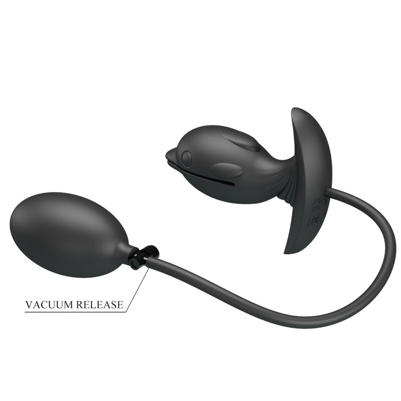Plug anal delfin gonflable & rechargeable — PRETTY LOVE, vue 8