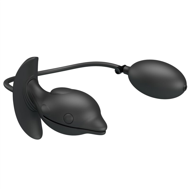 Plug anal delfin gonflable & rechargeable — PRETTY LOVE, vue 2
