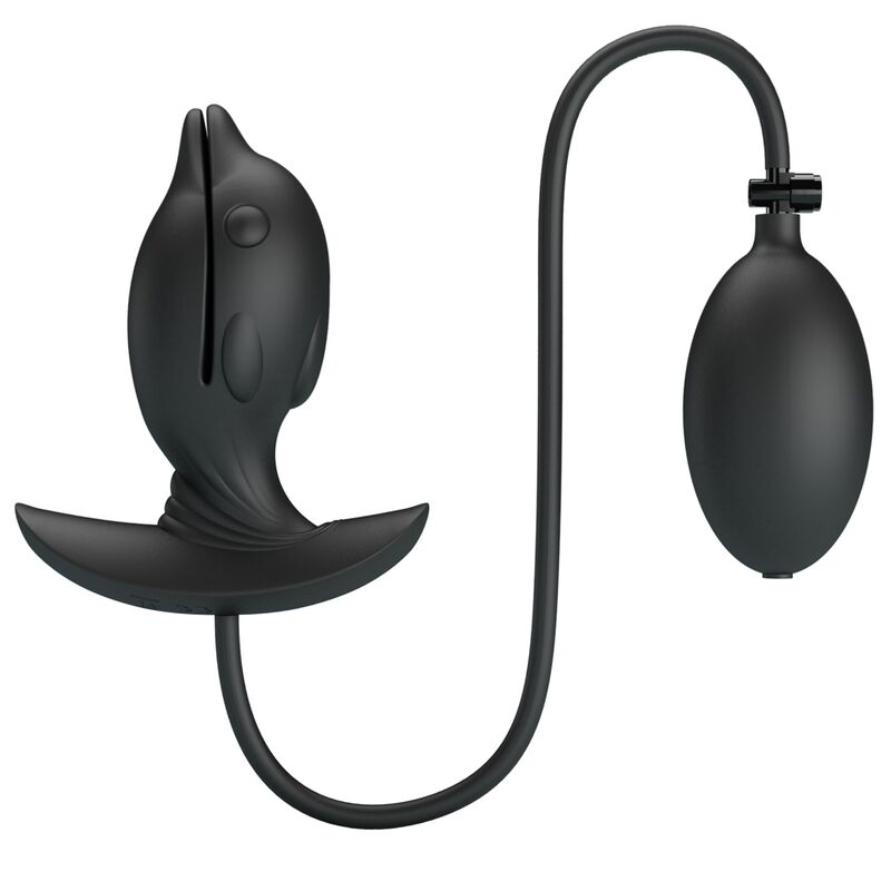Plug anal delfin gonflable & rechargeable — PRETTY LOVE