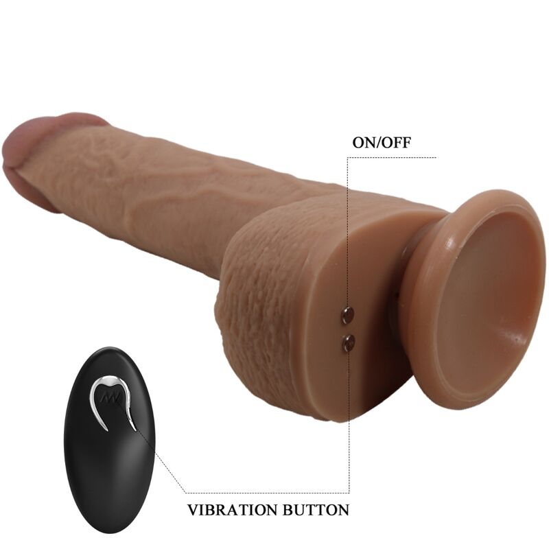 Vibrateur gode réaliste tommy 22.5 CM — PRETTY LOVE, vue 6