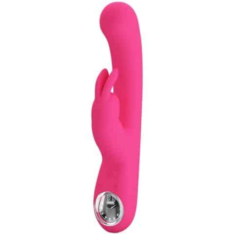 Vibrateur lamar lapin et point G rose — PRETTY LOVE