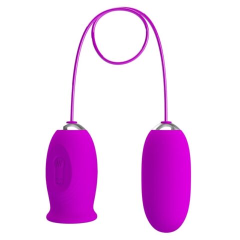 Vibrateur rechargeable daisy dual EGG violet — PRETTY LOVE