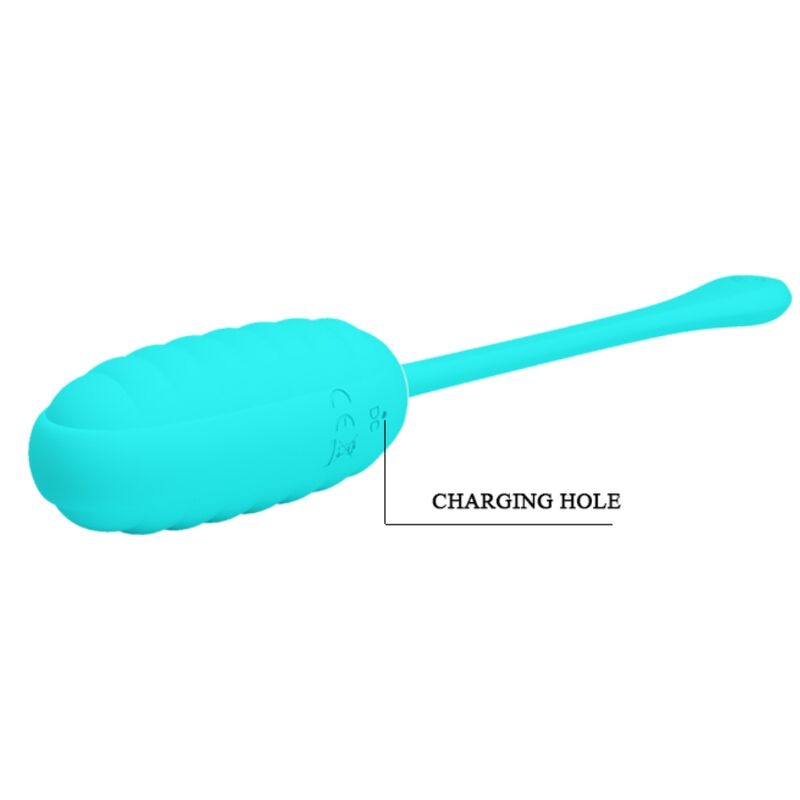 Kirk oeuf vibrant rechargeable vert clair — PRETTY LOVE, vue 7