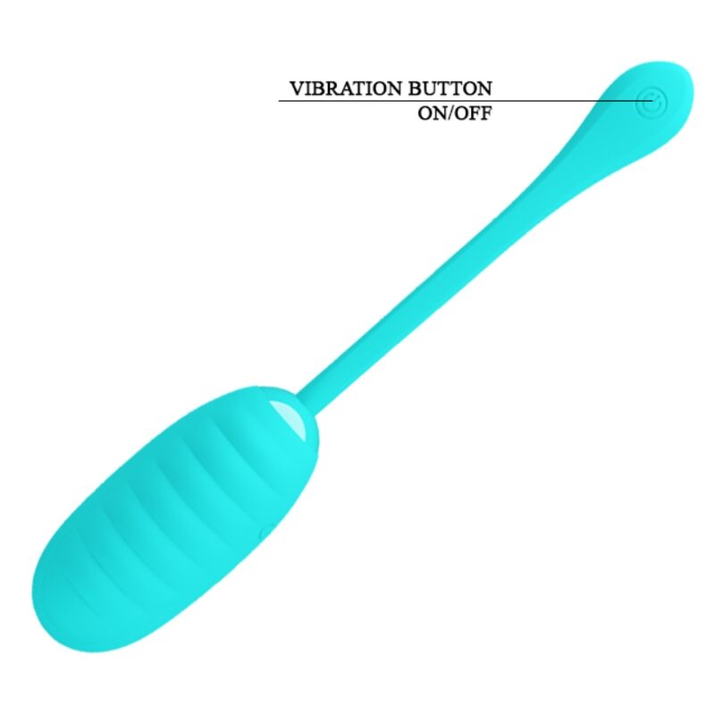 Kirk oeuf vibrant rechargeable vert clair — PRETTY LOVE, vue 9