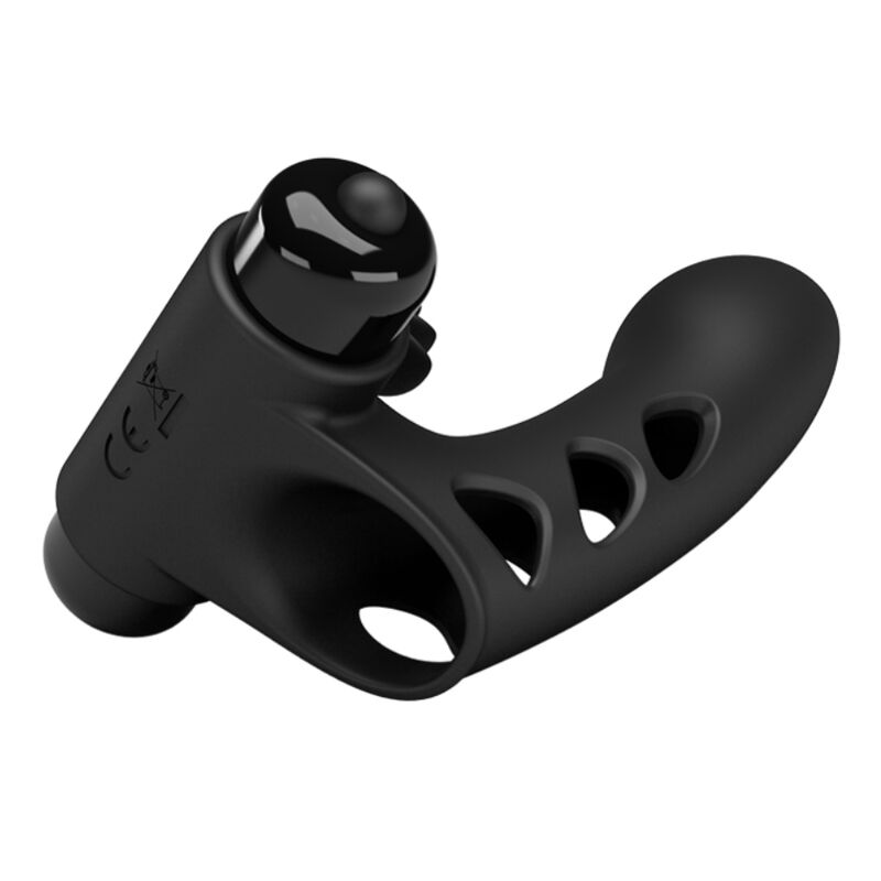Couvercle de doigt vibrateur orlando noir — PRETTY LOVE, vue 3