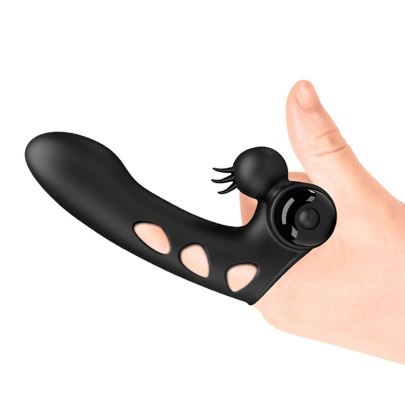 Couvercle de doigt vibrateur orlando noir — PRETTY LOVE, vue 9