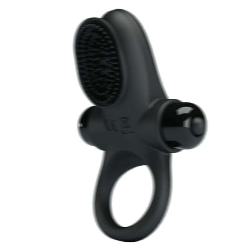 Vibrator ring II pour le pénis noir — PRETTY LOVE, vue 3