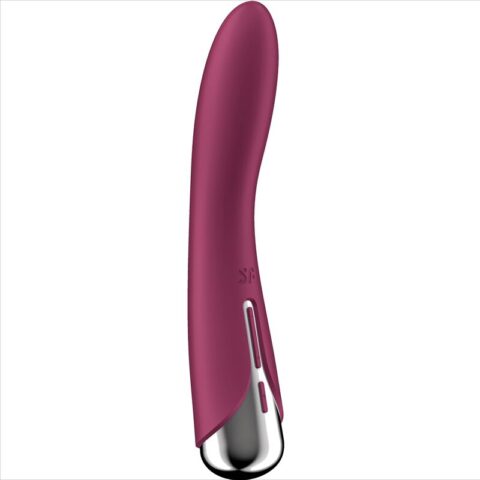 Spinning vibe 1 vibrateur rotateur g-spot rouge — SATISFYER
