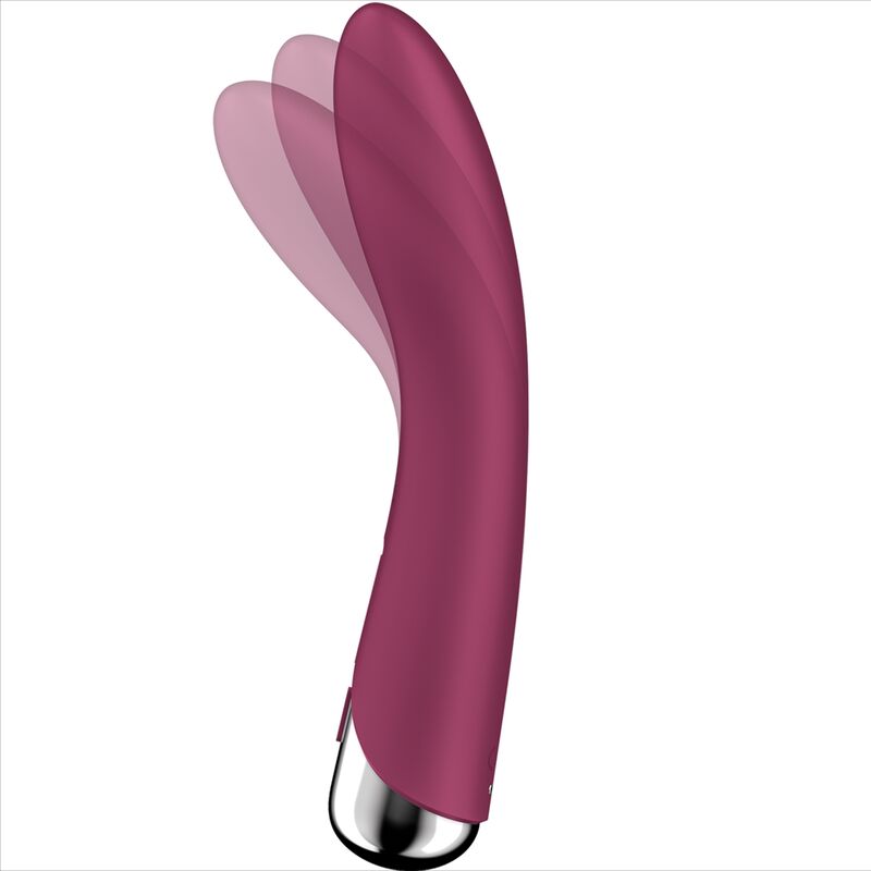 Spinning vibe 1 vibrateur rotateur g-spot rouge — SATISFYER, vue 5