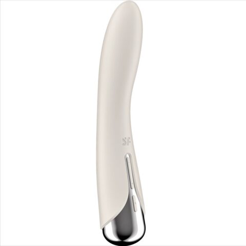Vibrateur rotateur spinning vibe 1 g-spot beige — SATISFYER
