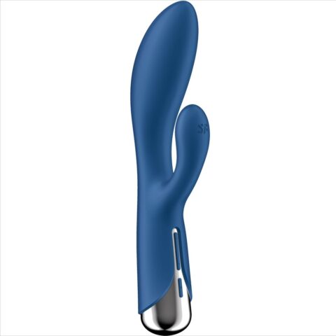 Spinning rabbit 1 clitoris et stimulation du point G bleu — SATISFYER