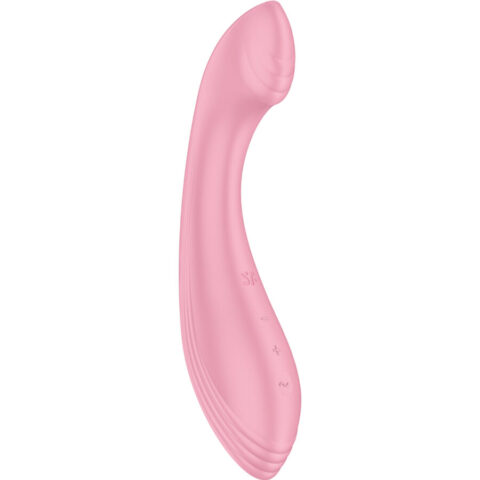 Stimulateur vibrateur g-force g-spot rose — SATISFYER